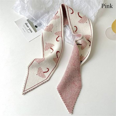 Lite skjerf strikket sjal Skjerf ROSA