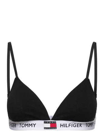 Padded Triangle Bra Lingerie Bras & Tops Soft Bras Triangle Bras Svart Tommy Hilfiger
