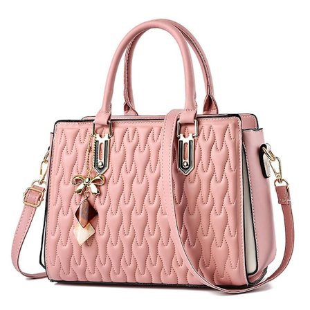 Reise til jobb Håndveske Enkel Messenger Bag Kvinnelig Pu Stor kapasitet Skulder Bag