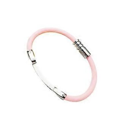 Antistatiskt Armband Säkert Effektivt Silikon Unisex Vattentätt Armband för Sport (Herr Rosa)