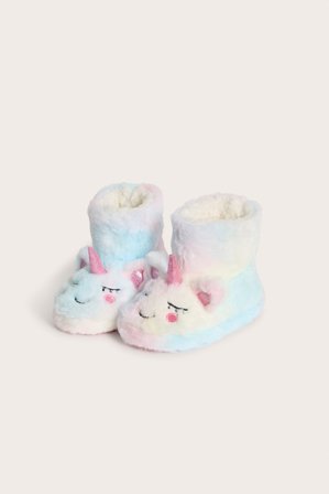 Kappahl | Tøfler enhjørning | Rosa