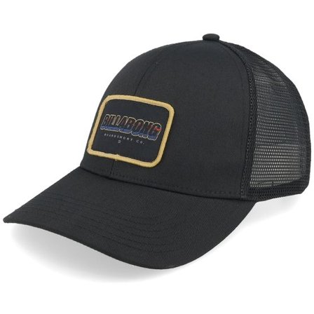 Billabong - Svart trucker Keps - Walled Black Trucker @ Hatstore