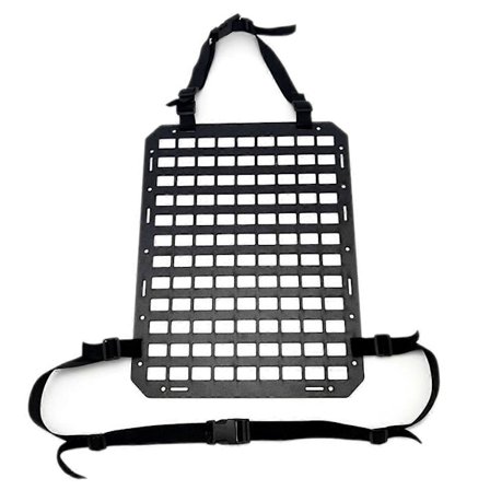 Molle-panel til bagsædet i bilen, Molle-panel-organisator til bil, SUV-lastbil, modulært udstyr til EDC-pung