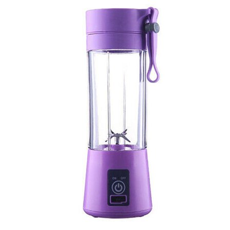 Bärbar Juicer USB Uppladdningsbar Smoothie Blender Mixer Köksverktyg 380ml