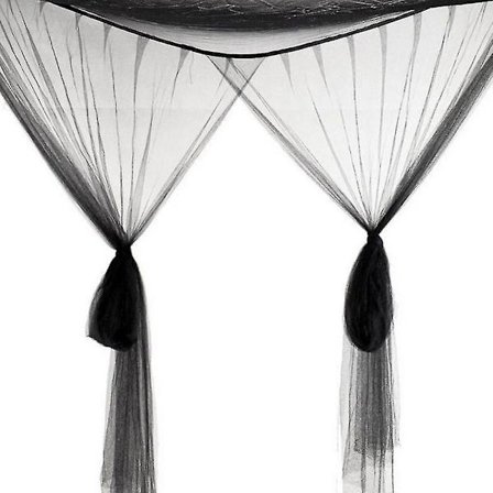 Sänghimmel med 4 hörnstolpar kompatibel med säng i full/queen/king size, julklapp