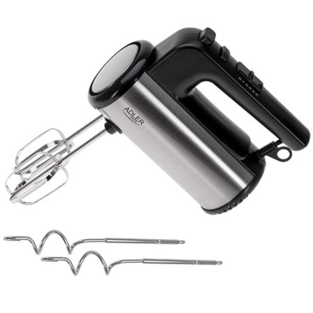 Elvisp med ställ och kraftfull 900 W motor - Svart