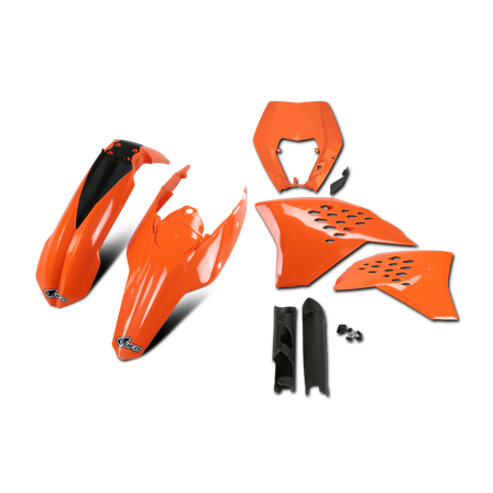 Enduro Plastic Set UFO Volledig - KTM 250 EXC 2009-2011