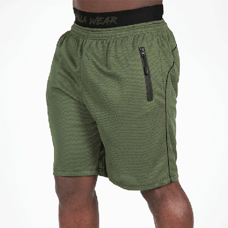 Gorilla Wear Mercury Mesh Shorts, Army Green/Black