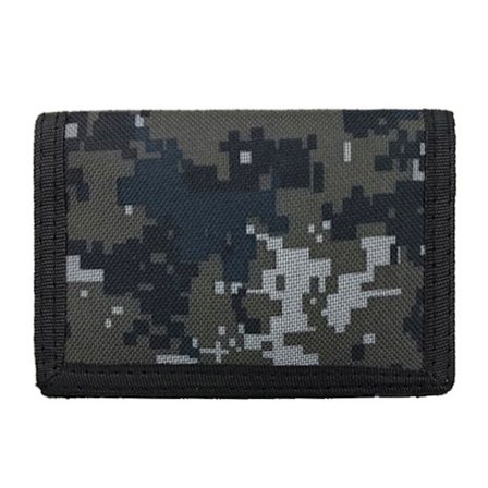 Kamouflage Slim Wallet Resemyntväska MÖRKGRÅ