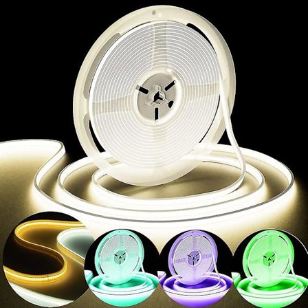 2m Cob Led Strip Lysbånd Fleksibelt Vandtæt Ip67 Høj Spænding