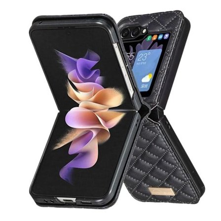 Galaxy Z Flip 6 Skal Diamantstruktur Svart
