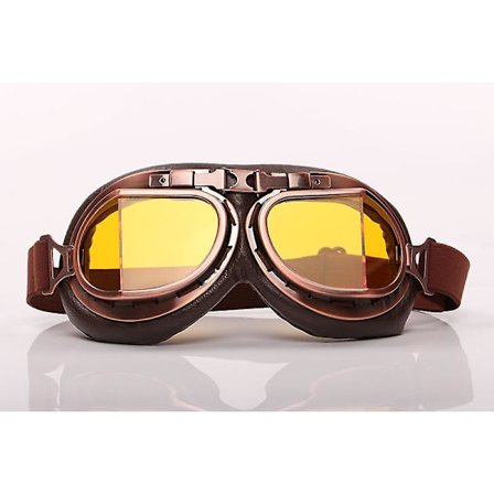 Retro vindtett støvtett motorsykkelbriller beskyttelsesbriller