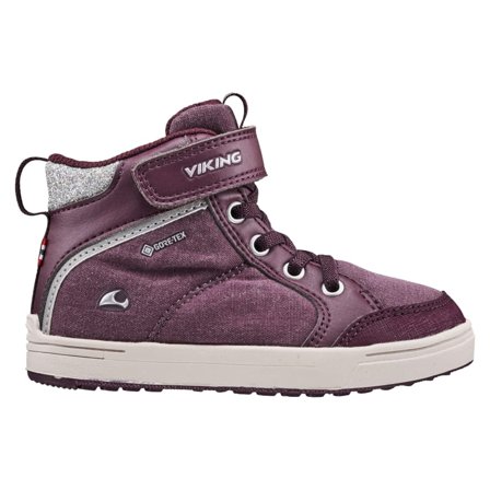 Viking Footwear Kid's Laila Mid Gore-Tex Children everyday shoes Purple 28