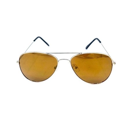 Pilot solbriller Stål - Brune glas