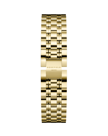 Octagon Cinturini Orologi Oro Acciaio Inossidabile con Oro Fibbia - Rosefield