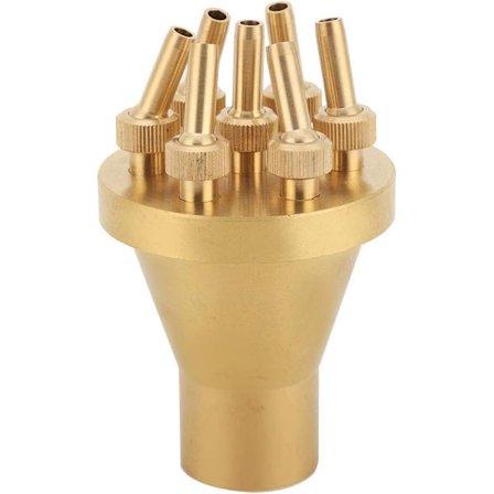 1" DN25 2-lags senter rett stil fontenedyse hagedam spray fontenehode verktøy for hjemmehage