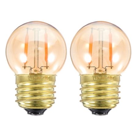 To E26 3W2200K gule led-pære filamentlamper Retro industr