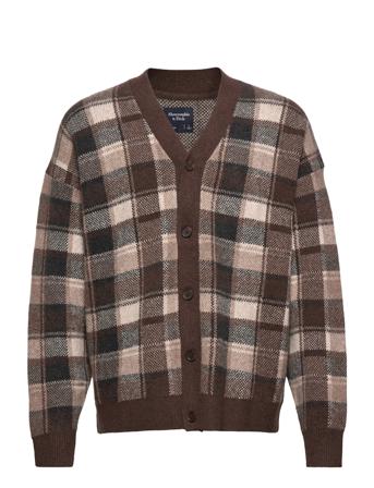 Anf Mens Sweaters Neuletakki Monivärinen/Kuvioitu Abercrombie & Fitch