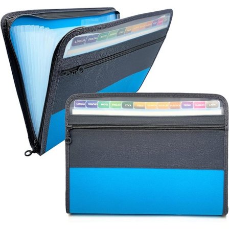 A4-dokumenthållare med 13 fack, vattentät dokumentorganisatör