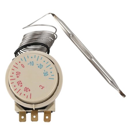 Frys -30~+30 Ac 250v 16a Ac380v Temperatur Kapillär Termostat