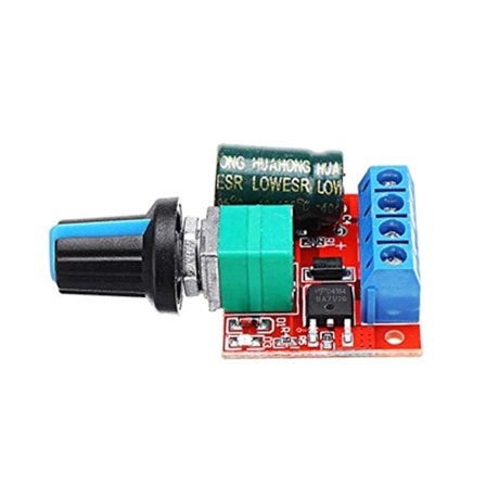 5A 90W PWM 12V för DC-motorhastighetsregulatormodul DC-DC 4,5V-35V Justerbar hastighetsregulator Kontrollregulatorbrytare