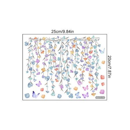 2st självhäftande väggdekal 4 4