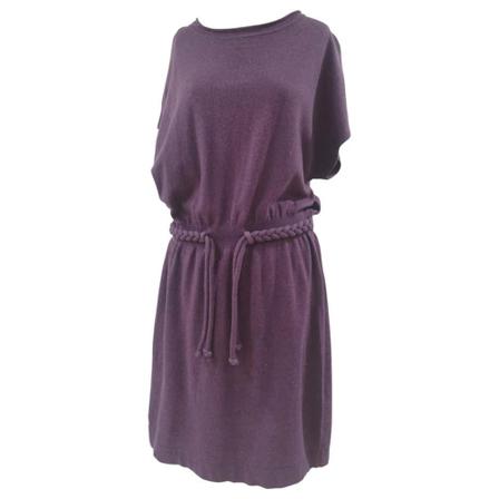 Moschino Pre-Owned, Pre-owned Dresses Paars, Dames, Maat:ONE Size