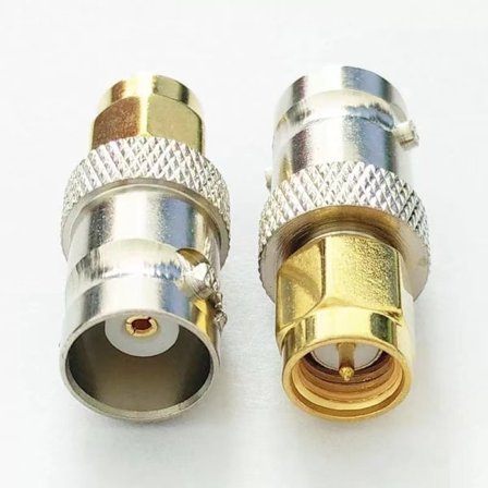2-pack BNC SMA till BNC Koaxialadapter BNC Hona till SMA Hane BNC Hona till SMA Hane Koaxial Hane för HF-antenner, Wi-Fi-enheter, SDR, WiFi, etc.
