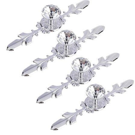 Kristall Lådknoppar Skåpdörrknoppar Möbelskåp Garderob