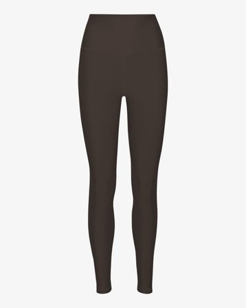 Active High-Rise Legging - Coffee Brown - M