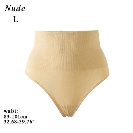 Slimming Waist Trainer String G-string NUDE L Nude L