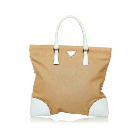 Prada Vintage, Pre-owned Handbags Bruin, Dames, Maat:ONE Size,nylon