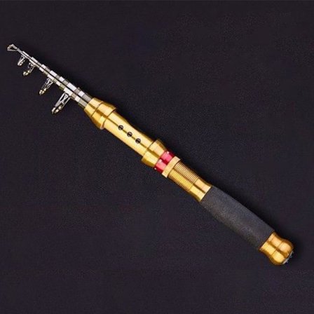 Fiskespö - CONFOZEN - 2,7m - Kol - 3000 metallrulle - Slitstark