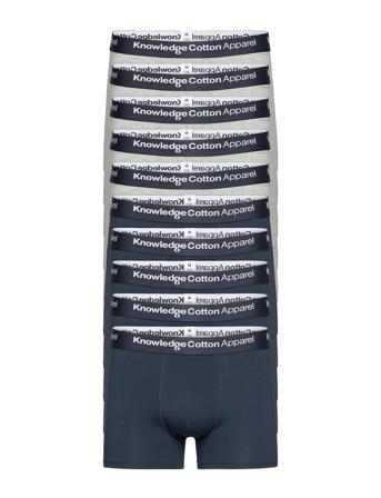 Maple 10 Pack Underwear - Gots/Vega Bokserit Monivärinen/Kuvioitu Knowledge Cotton Apparel