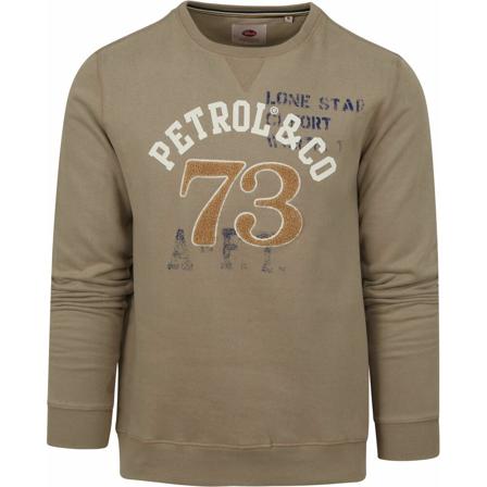 Petrol Sweatshirts beige, Herr, Herr, Storlek: XL