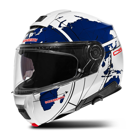 Avattava Kypärä Schuberth C5 Globe Sininen M