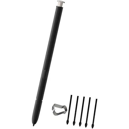 Pekstift Kompatibel med Samsung Galaxy S23 Ultra S Pen, Touch Pen med Ersättningsnippar 5st (utan Bluetooth) (guld)