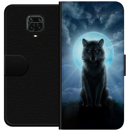 Kompatibelt Lommeboketui til Xiaomi Xiaomi Redmi Note 9 Pro Ulv
