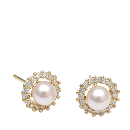 Lily and Rose Colette pearl stud earrings - Rosaline Örhängen Dam Guld ONESIZE