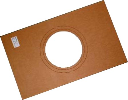 Easyform MST 004 Monteringsskiva Håltagning: 130-170 mm, Belysning