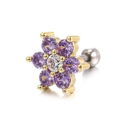 Ioner foryngende turmalin stud Infrarød lymfvitet øredobber