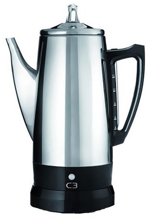 C3 Basic Perkulator 12 kopper, Matlaging & griller