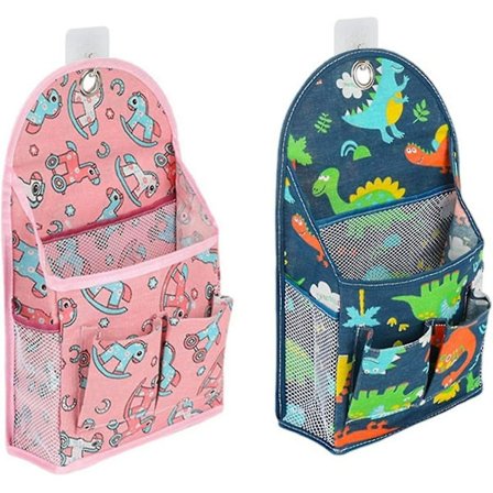 2 Hengende Oppbevaringsposer, Hengende Oppbevaringskurv, Hengende Stoffoppbevaring