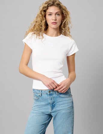 My Essential Wardrobe Mandymw Tee - White - XXL