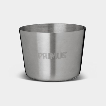Shotglas i rostfritt stål Primus Shot Glass, 10 cl, 4-pack
