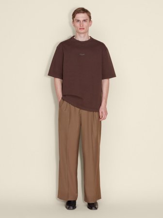 Holzweiler Ranger Oslo Tee - Dk. Brown - Men's - S