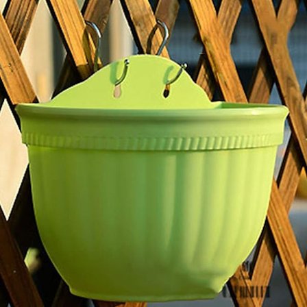Vægmonterede planteophæng Planteholdere Hængende potter til planter Hjem Have Veranda Balkon Køkken Vægdekoration Resin Beholder Havearbejde Indendørs
