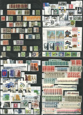 Danmark - Dubletsamling i 1 indstiksbog