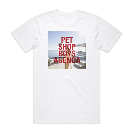 Pet Shop Boys Agenda T-shirt Vit