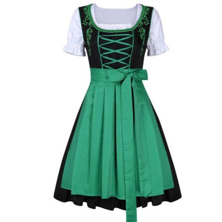 Oktoberfest Beer Girl Costumes - German Bavarian Traditional Womens Oktober Fest Dirndl Dress-sswyv -a